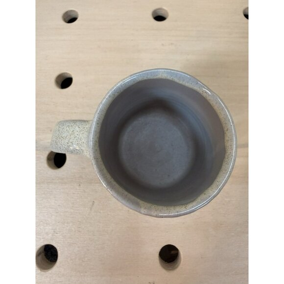 Serrv International Himalayan Ridge Ceramic Mug Nepal Hand Thrown Shaped Cup - Picture 3 of 9